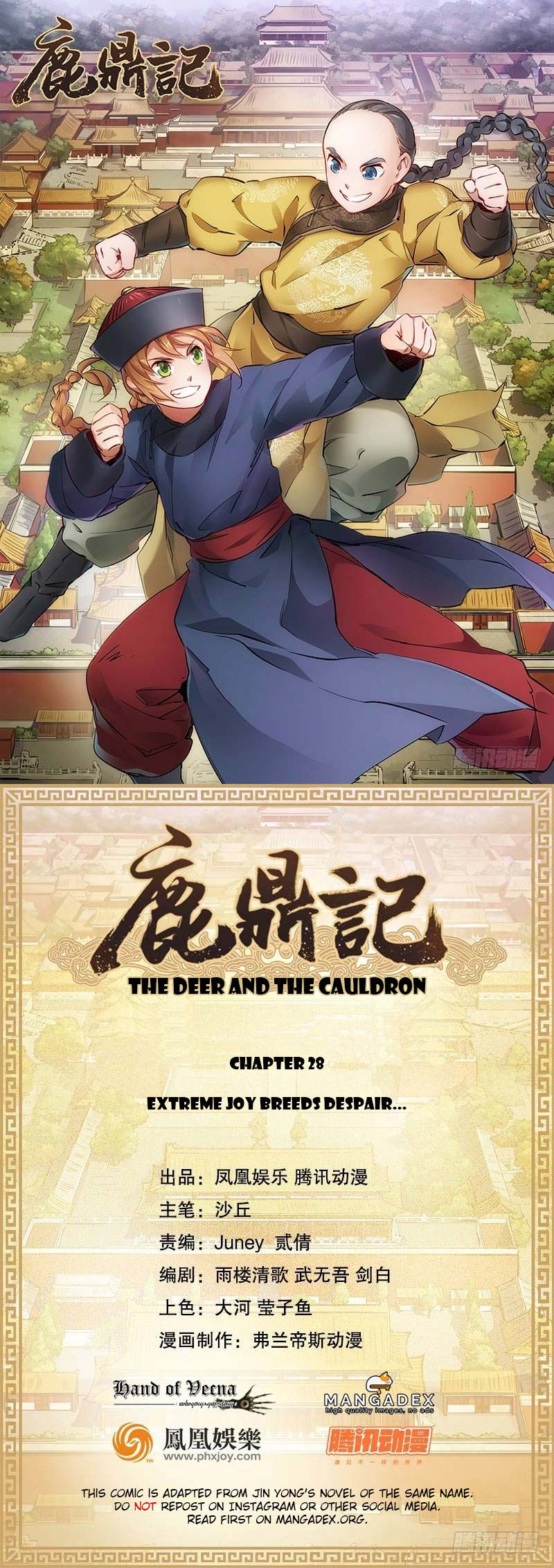 The Deer and the Cauldron Chapter 28