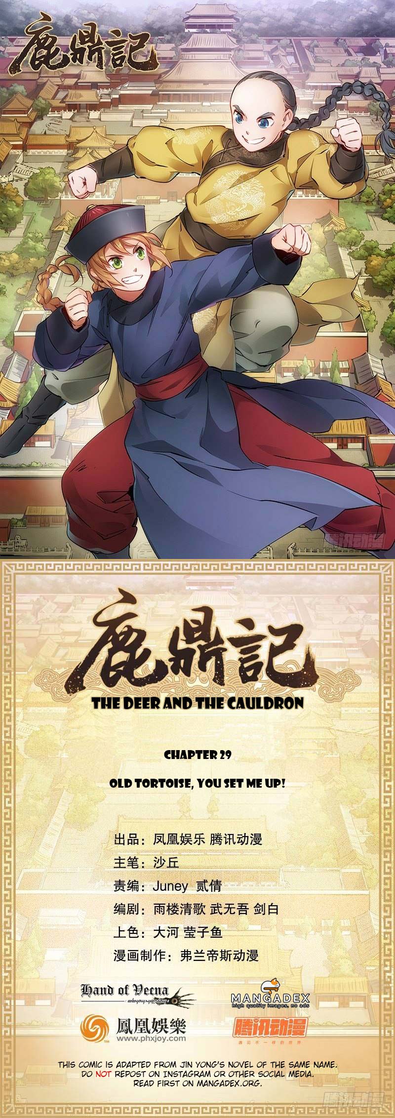 The Deer and the Cauldron Chapter 29