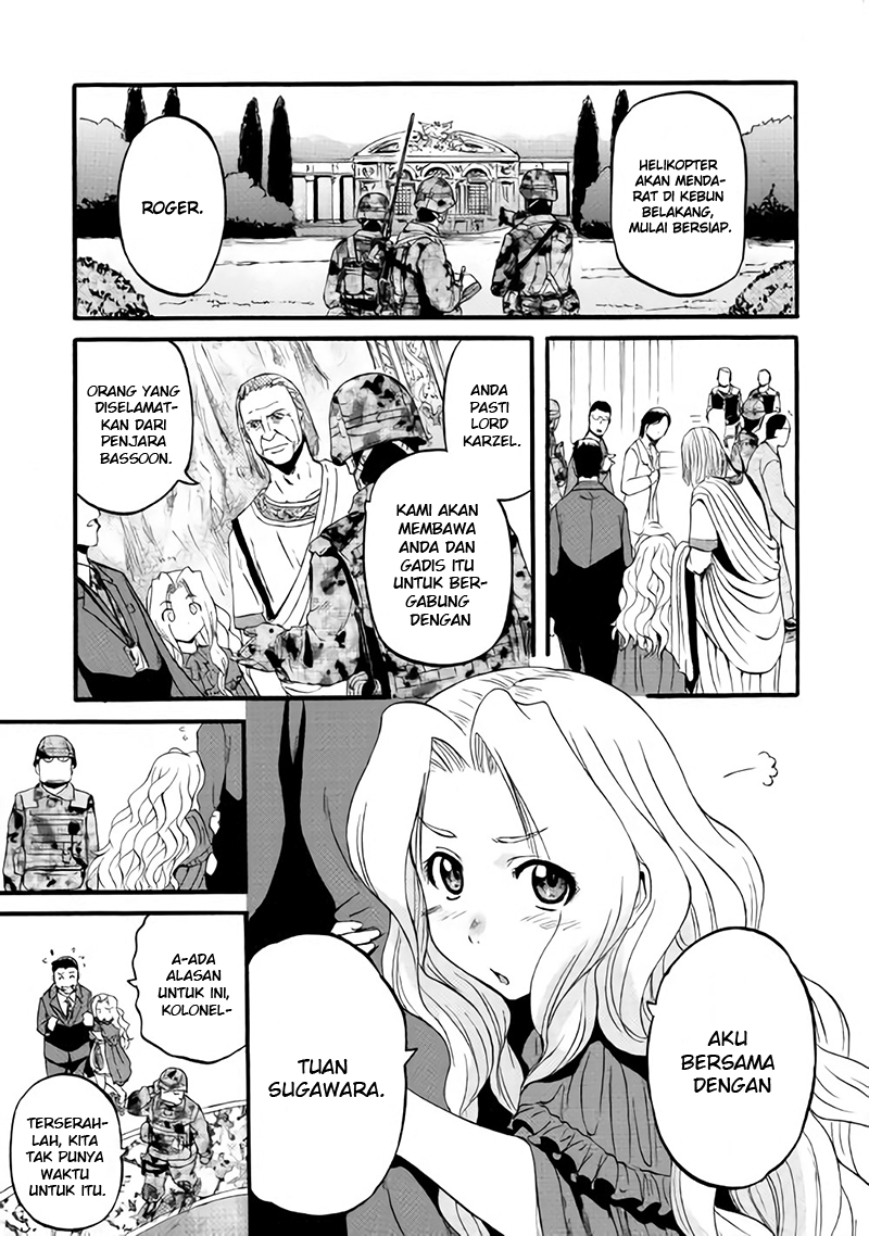 GATE – Jieitai Kanochi nite, Kaku Tatakaeri Chapter 78