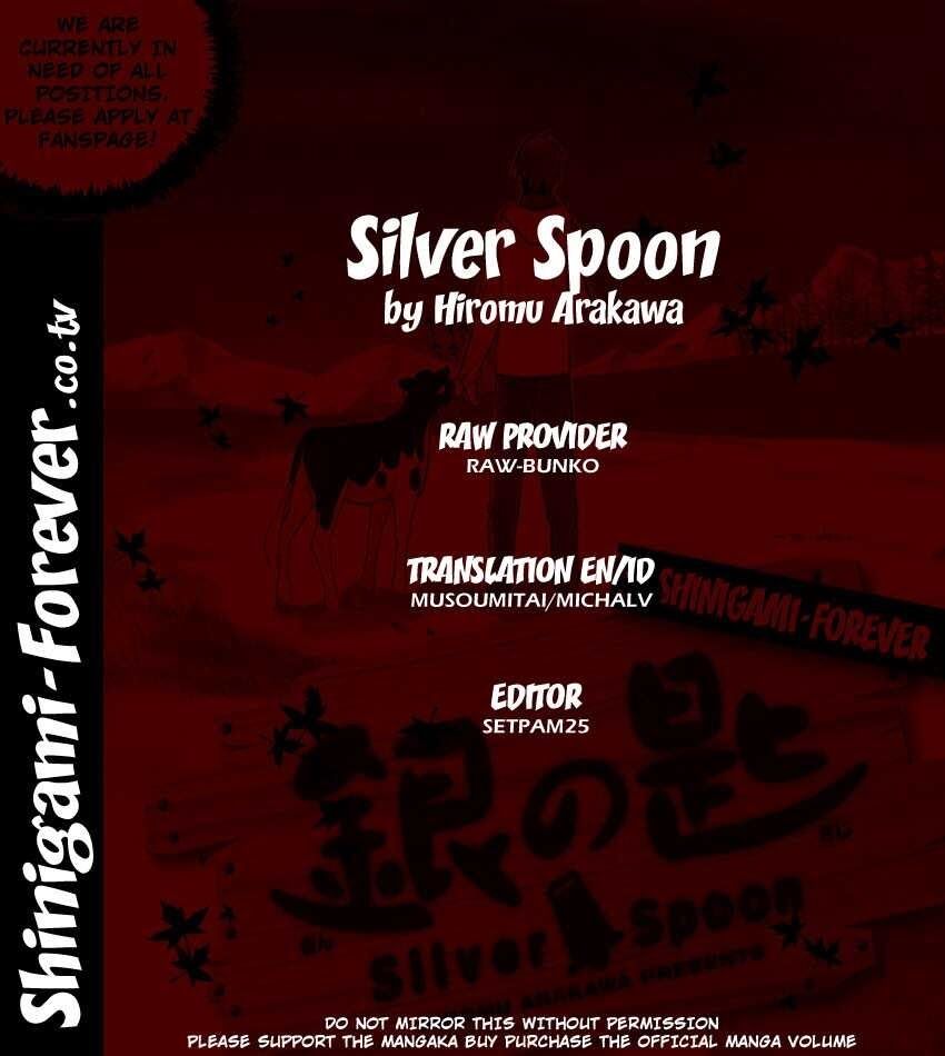 Silver Spoon Chapter 10