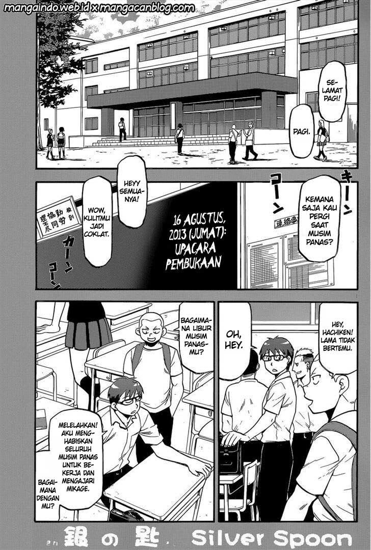 Silver Spoon Chapter 112