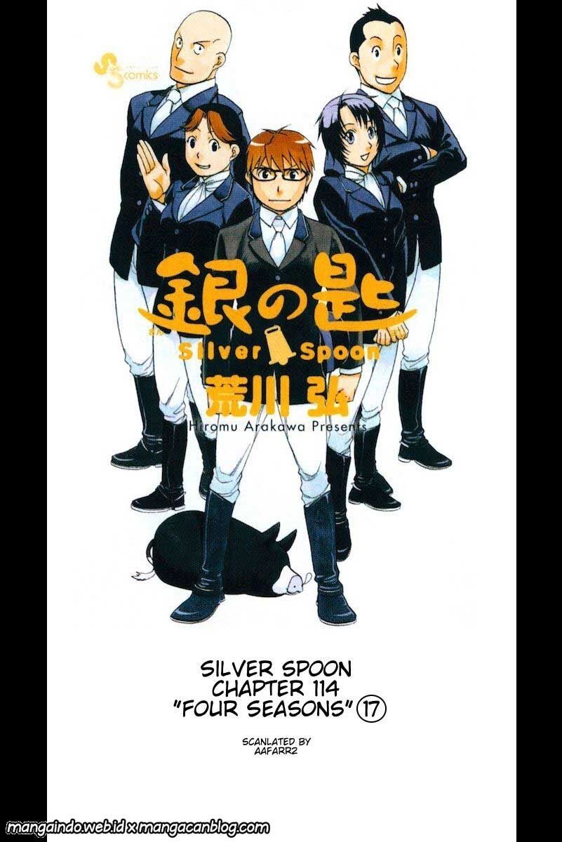 Silver Spoon Chapter 114