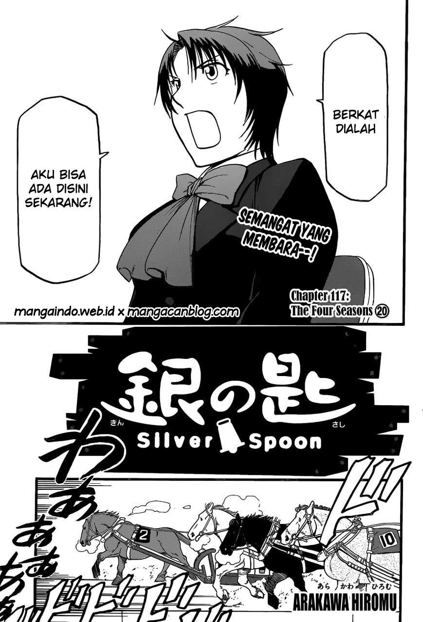 Silver Spoon Chapter 117