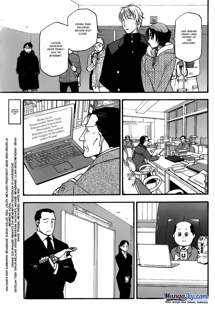 Silver Spoon Chapter 119