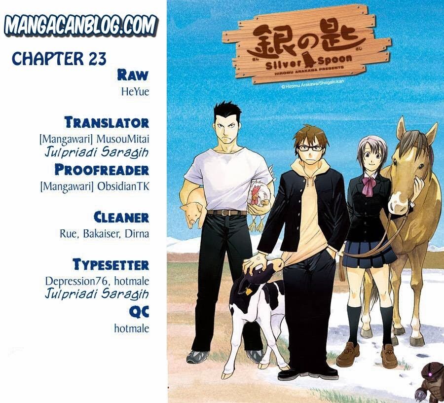 Silver Spoon Chapter 23