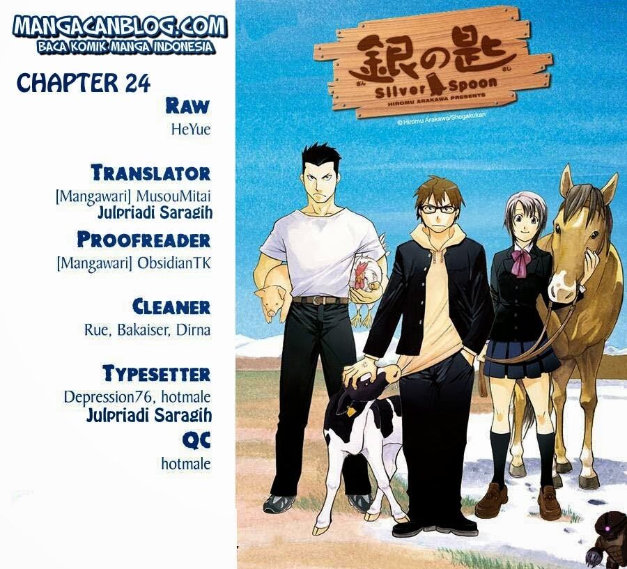 Silver Spoon Chapter 24