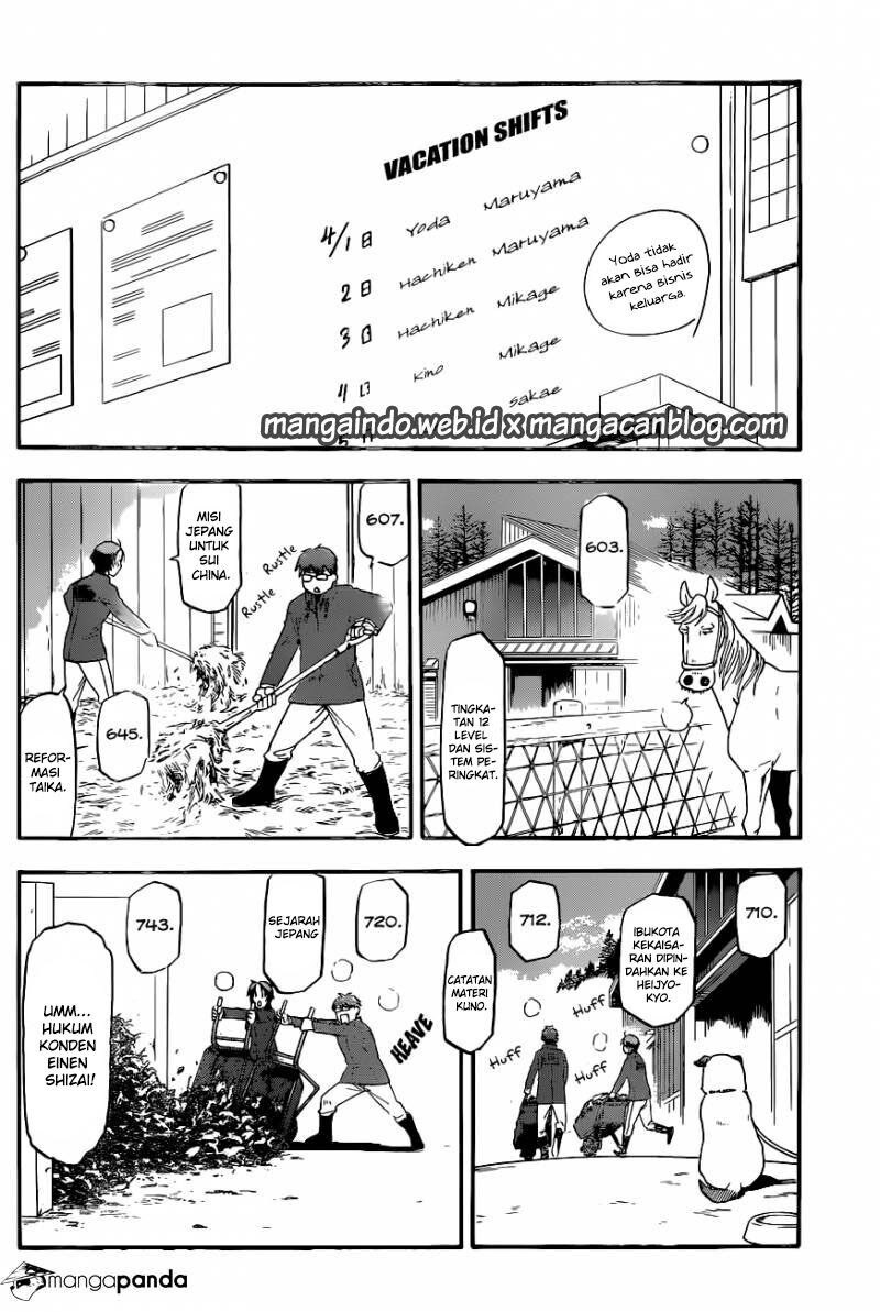 Silver Spoon Chapter 97