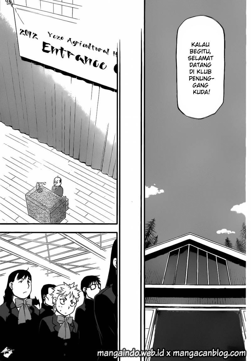 Silver Spoon Chapter 97