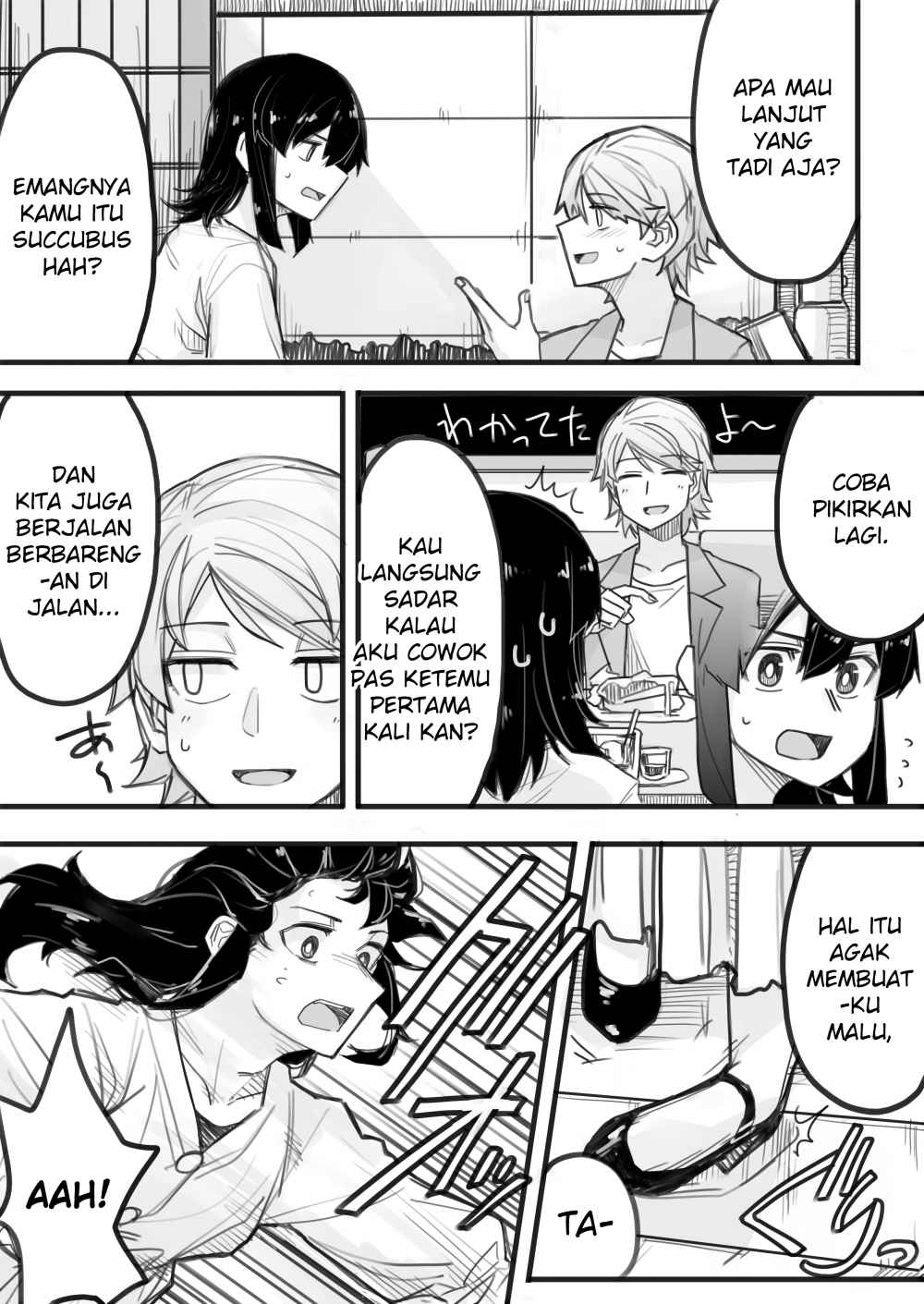 Josou Shite Machi ni Detara Ikemen ni Nanpa Sareta Chapter 4