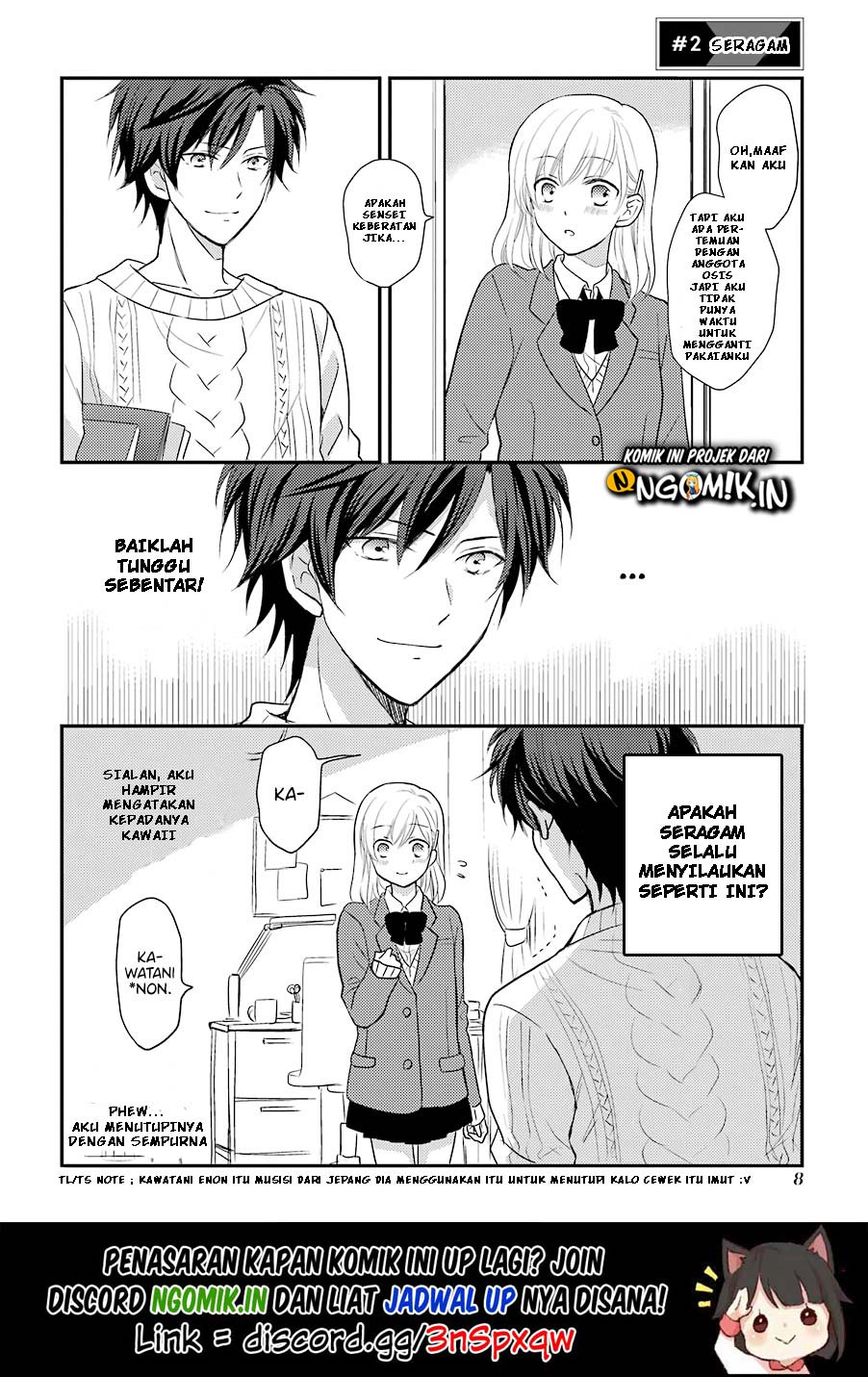 A High School Girl and a Private Teacher Chapter 2