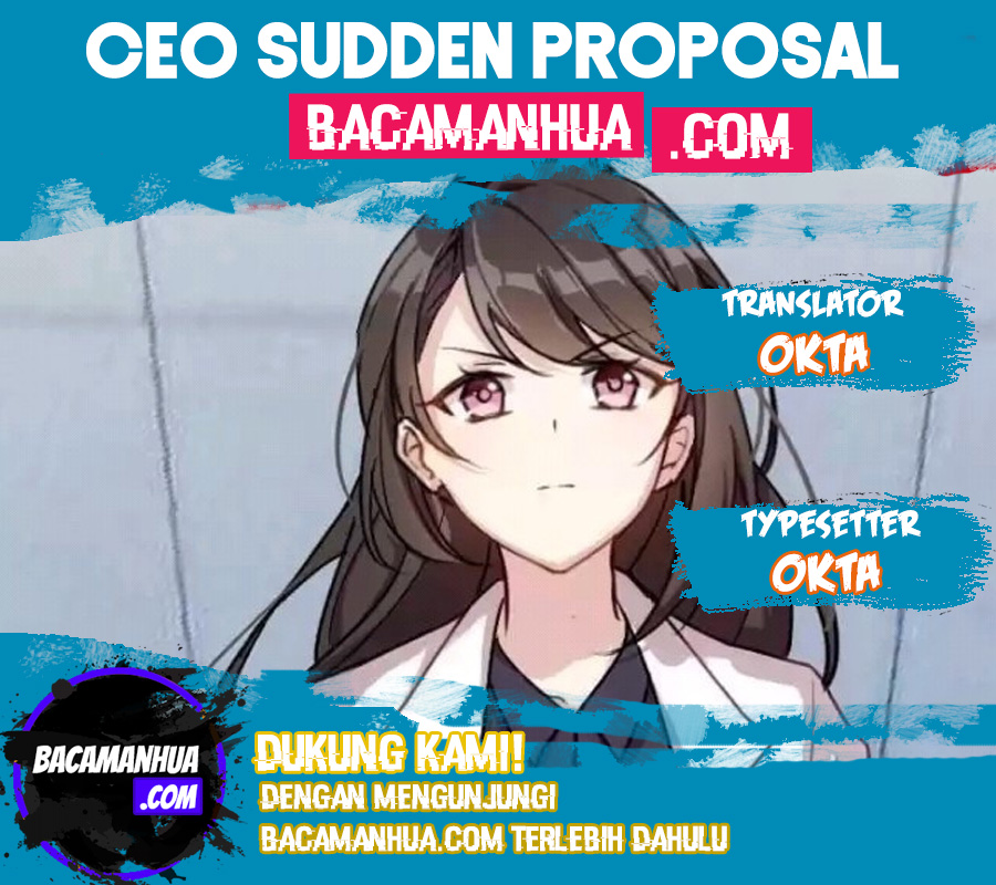 CEO’s Sudden Proposal Chapter 2