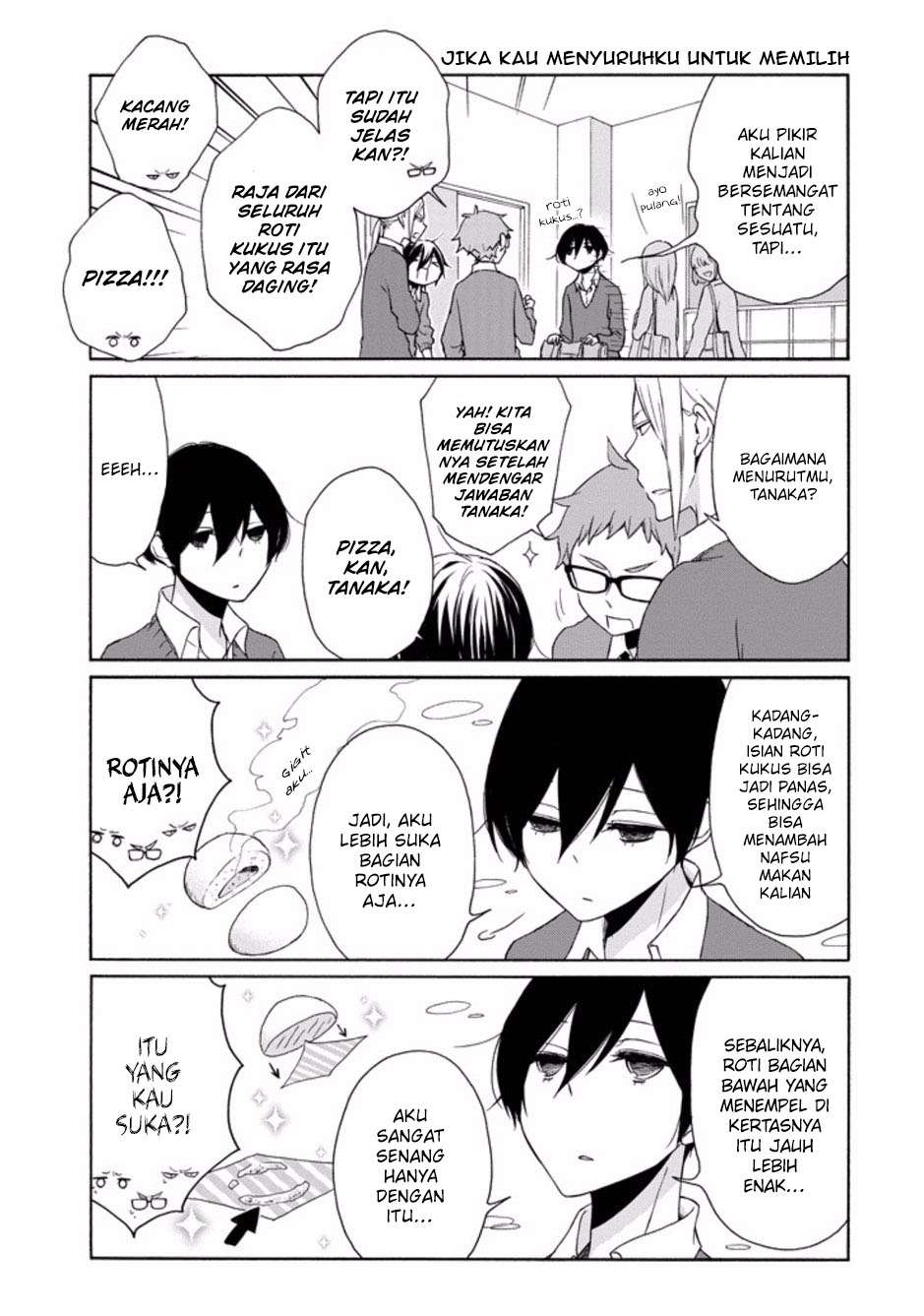 Tanaka-kun wa Itsumo Kedaruge Chapter 101