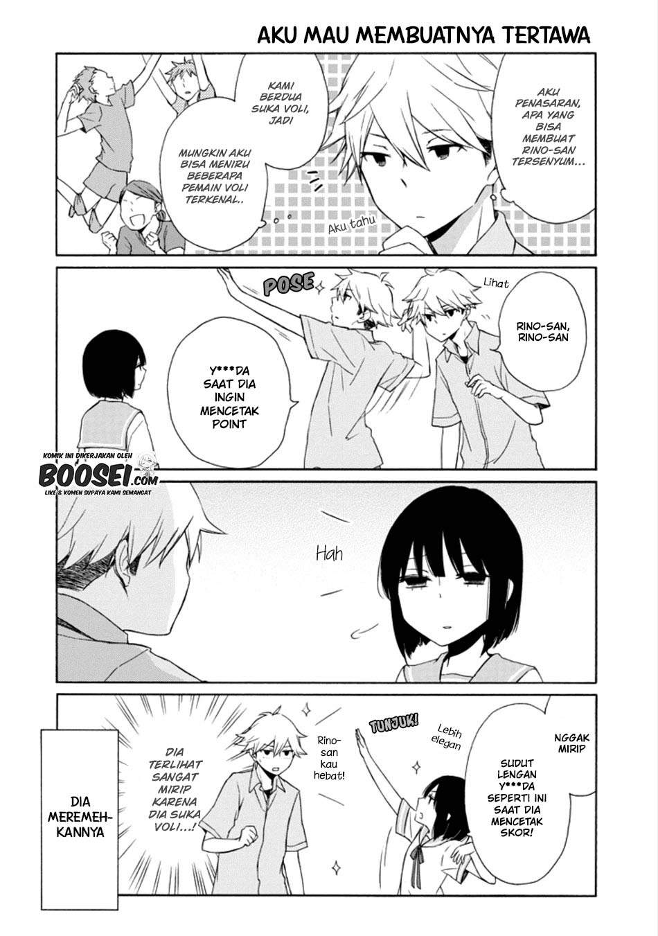 Tanaka-kun wa Itsumo Kedaruge Chapter 133