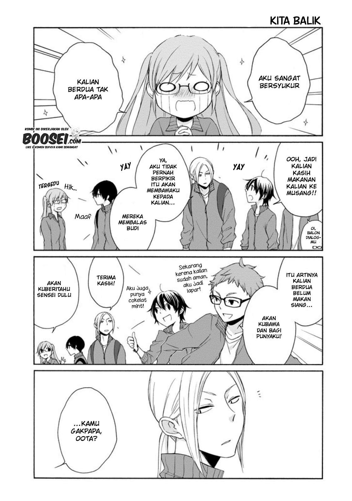 Tanaka-kun wa Itsumo Kedaruge Chapter 55