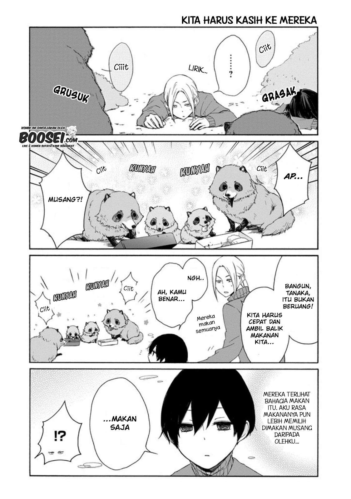 Tanaka-kun wa Itsumo Kedaruge Chapter 55