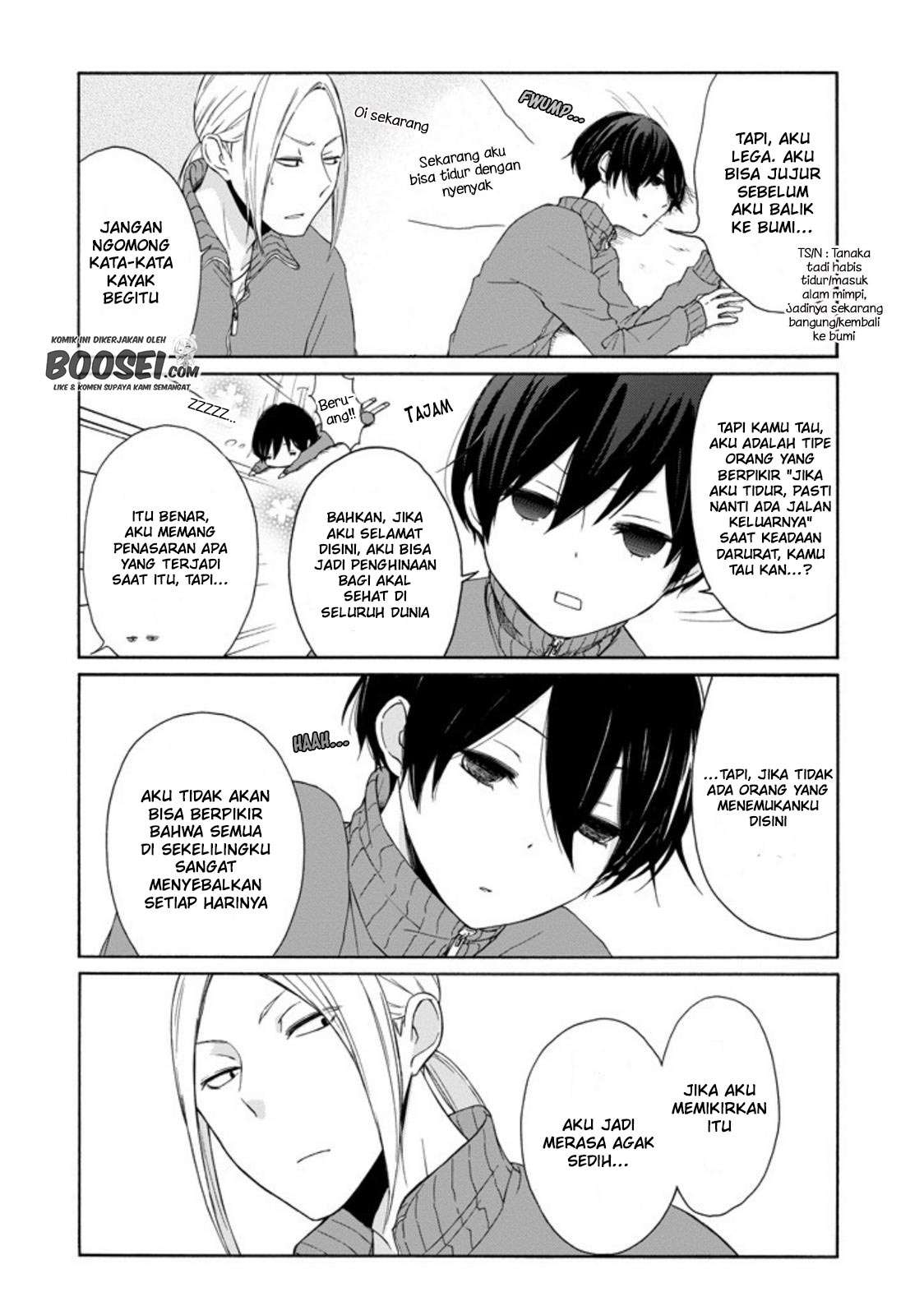 Tanaka-kun wa Itsumo Kedaruge Chapter 55