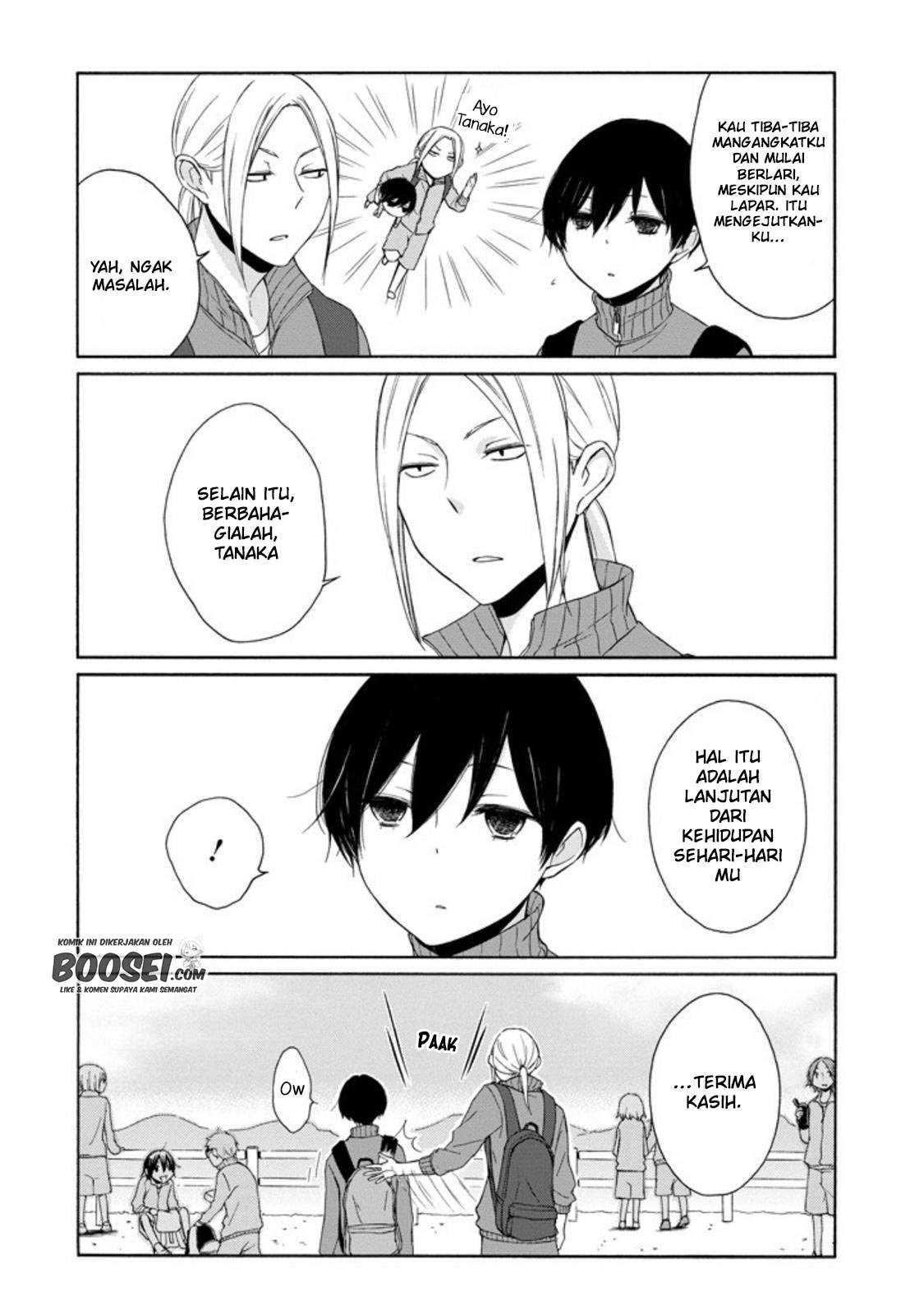 Tanaka-kun wa Itsumo Kedaruge Chapter 55