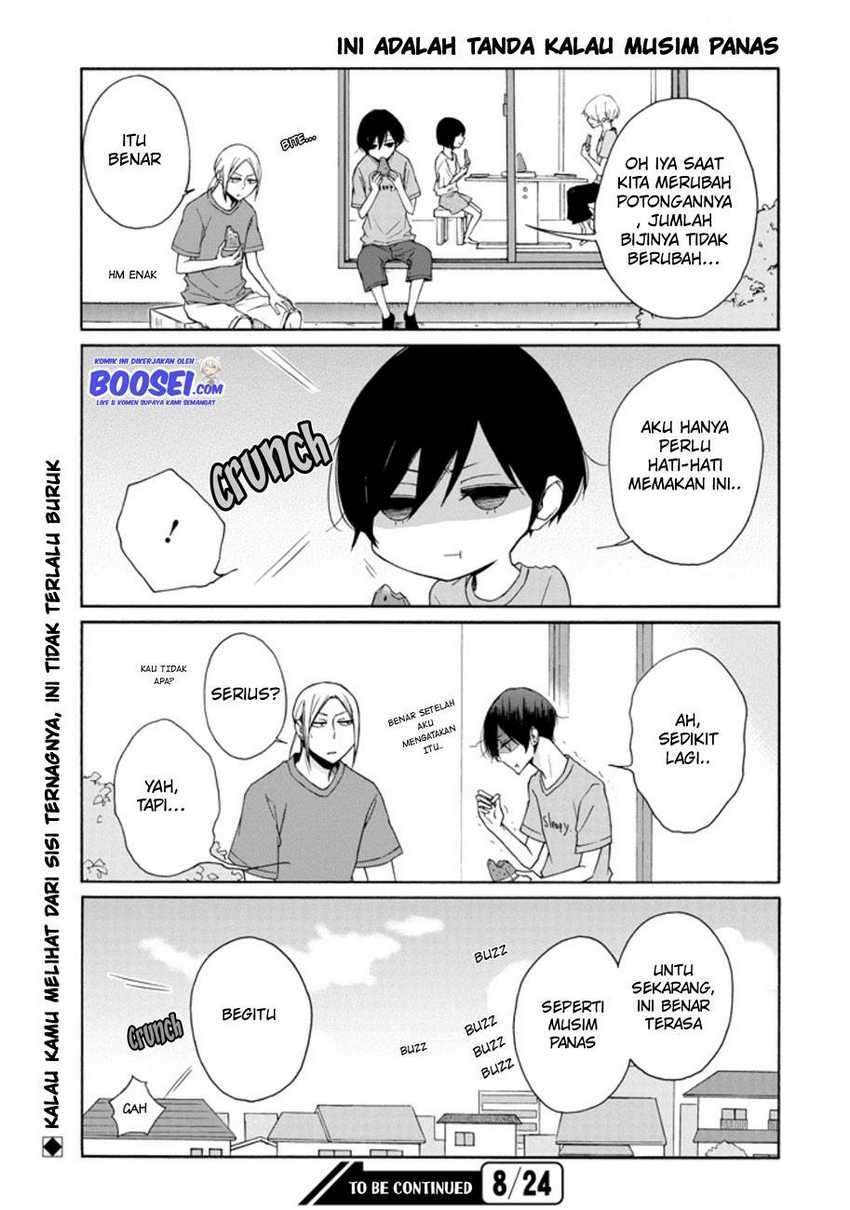 Tanaka-kun wa Itsumo Kedaruge Chapter 95