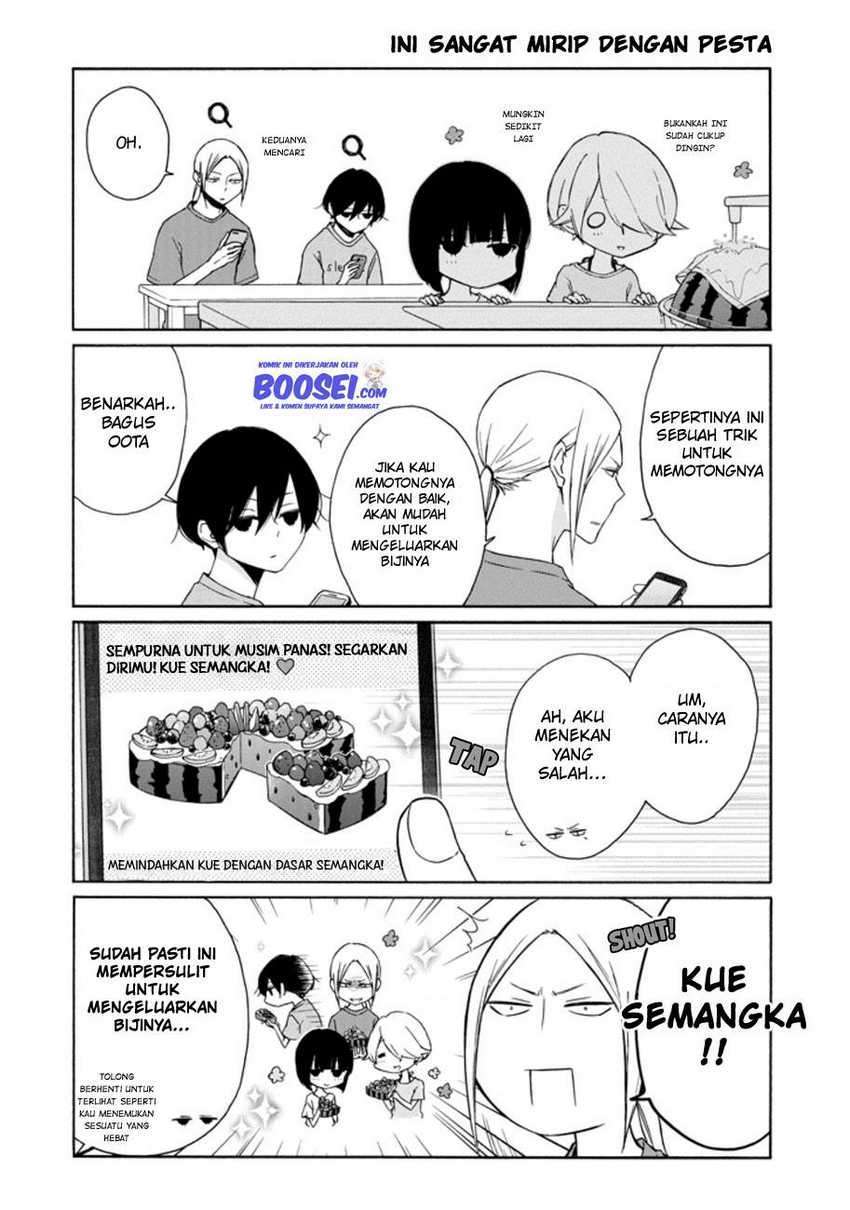 Tanaka-kun wa Itsumo Kedaruge Chapter 95