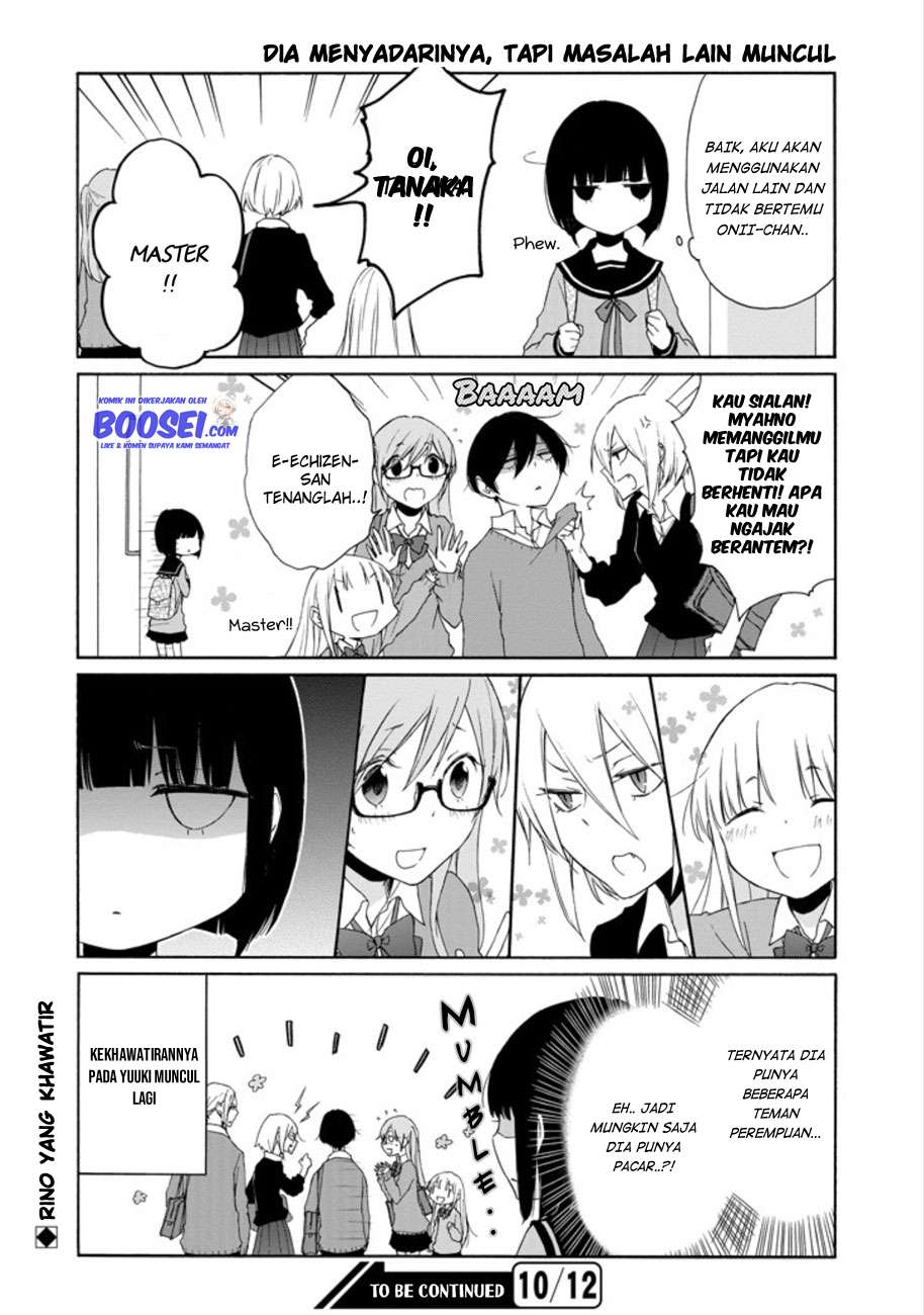 Tanaka-kun wa Itsumo Kedaruge Chapter 98