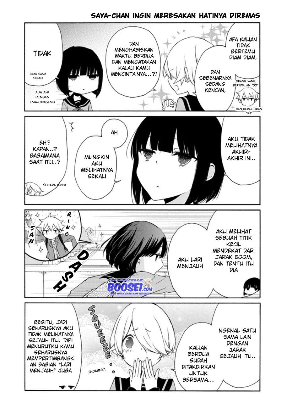 Tanaka-kun wa Itsumo Kedaruge Chapter 98