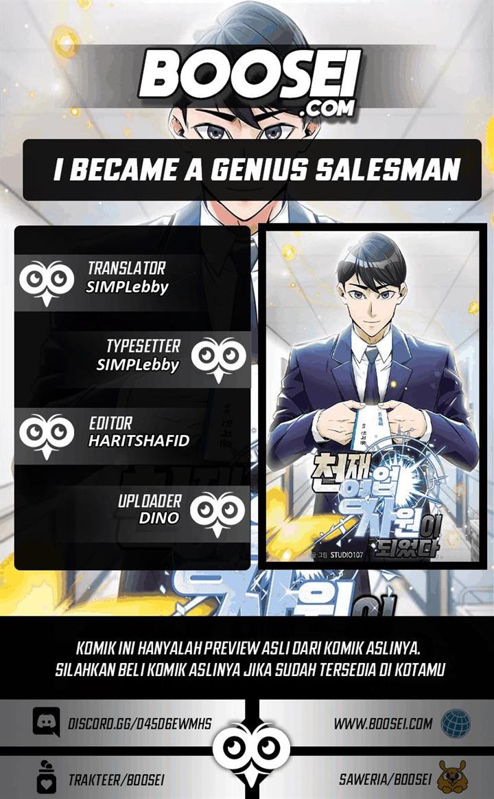 I Became a Genius Salesman Chapter 1