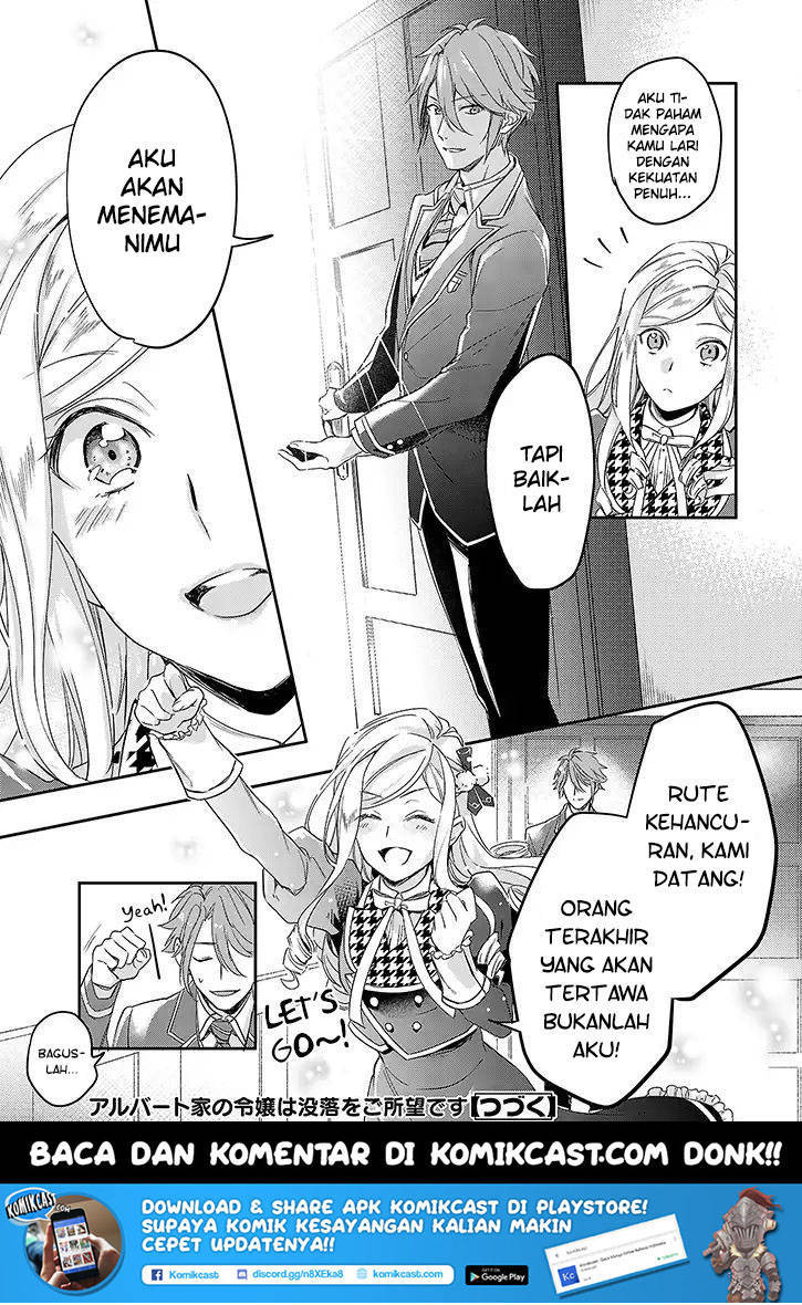 Albert Ke no Reijou wa Botsuraku wo go Shomou desu Chapter 1