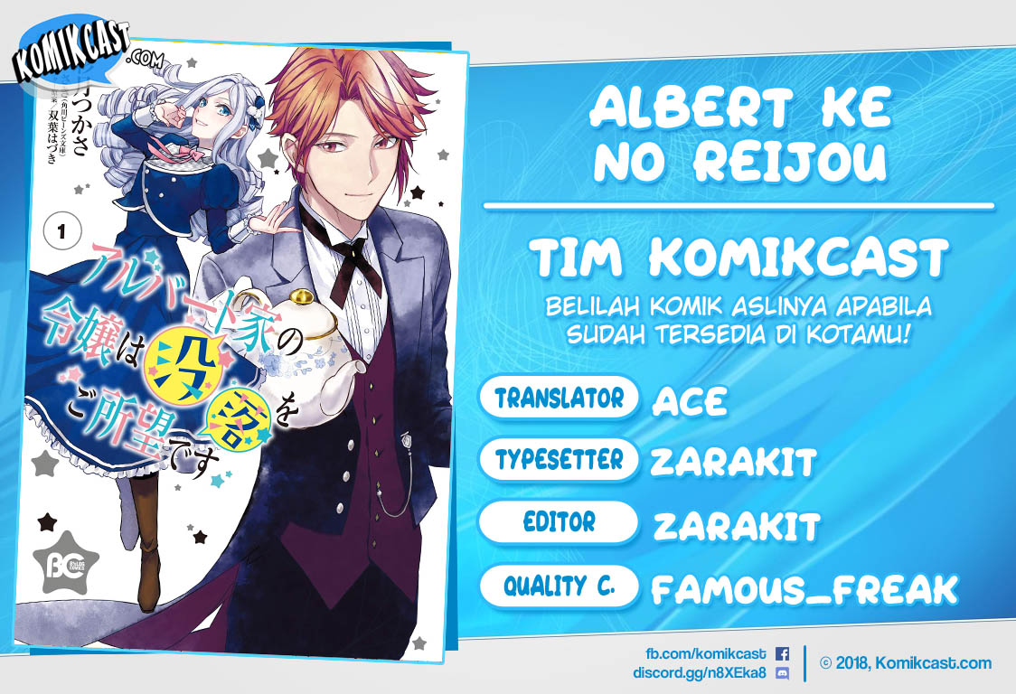 Albert Ke no Reijou wa Botsuraku wo go Shomou desu Chapter 3