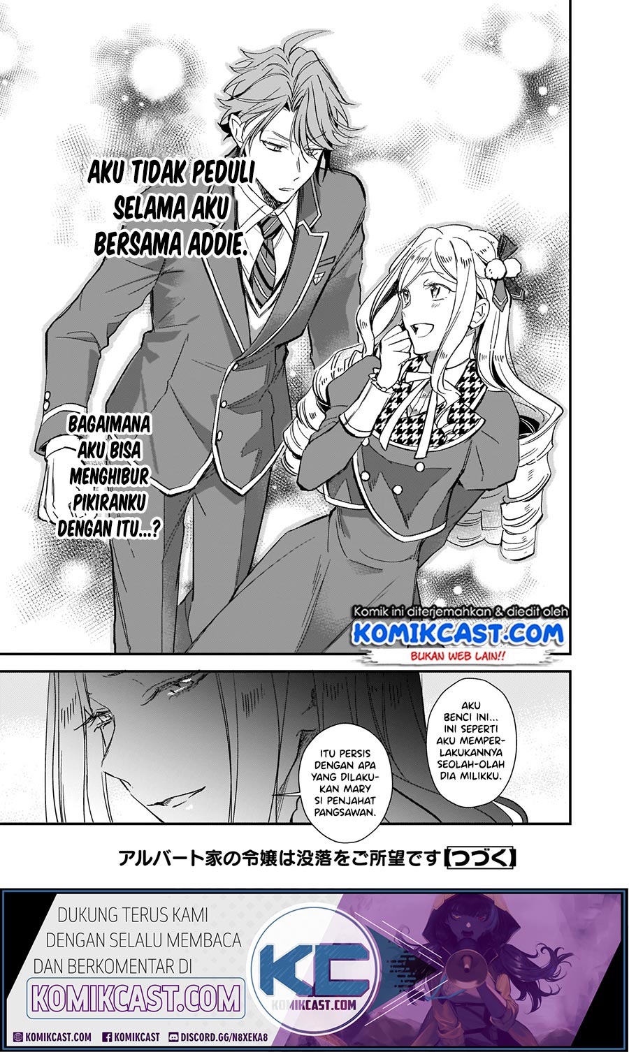 Albert Ke no Reijou wa Botsuraku wo go Shomou desu Chapter 8