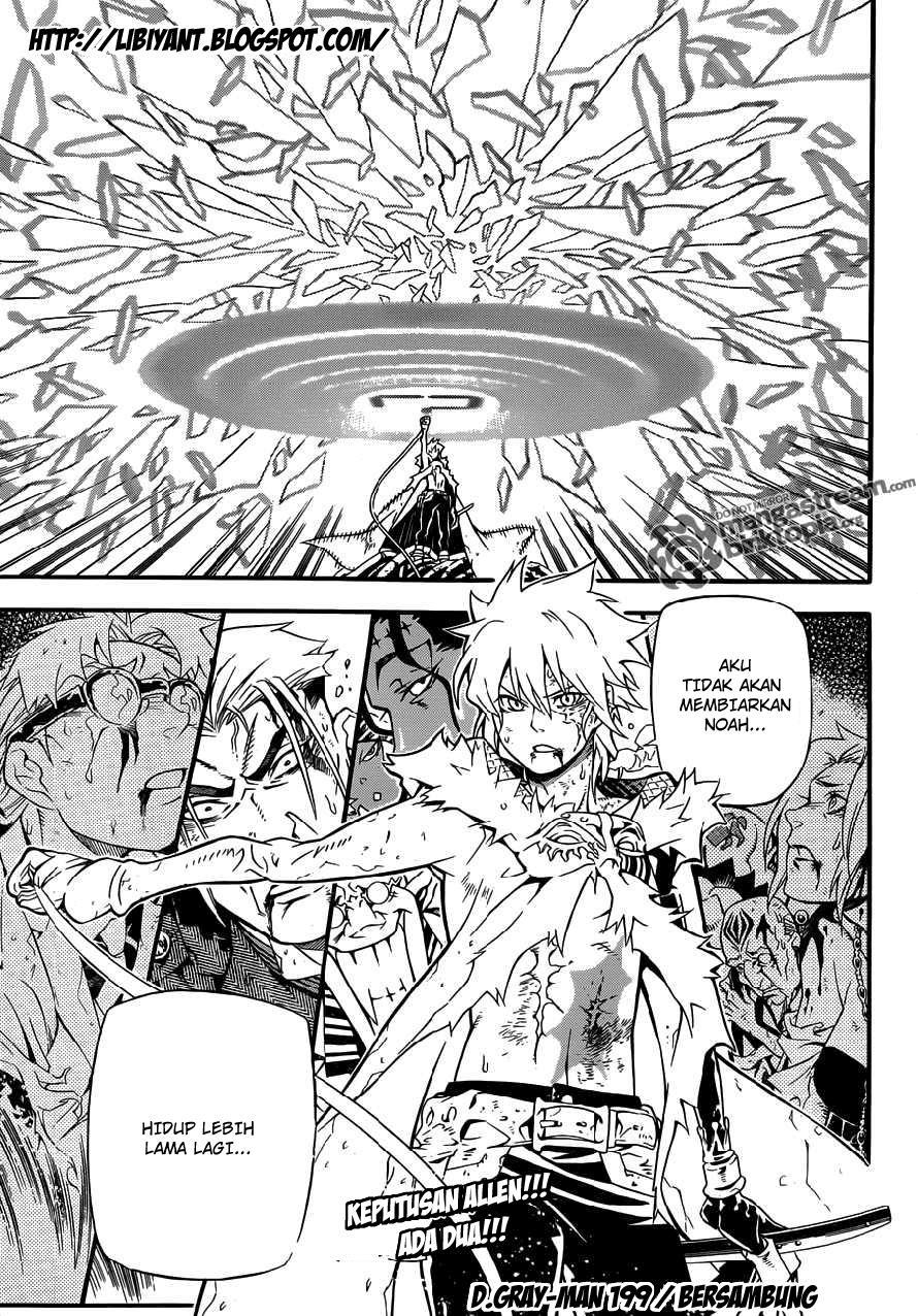 D Gray Man Chapter 199