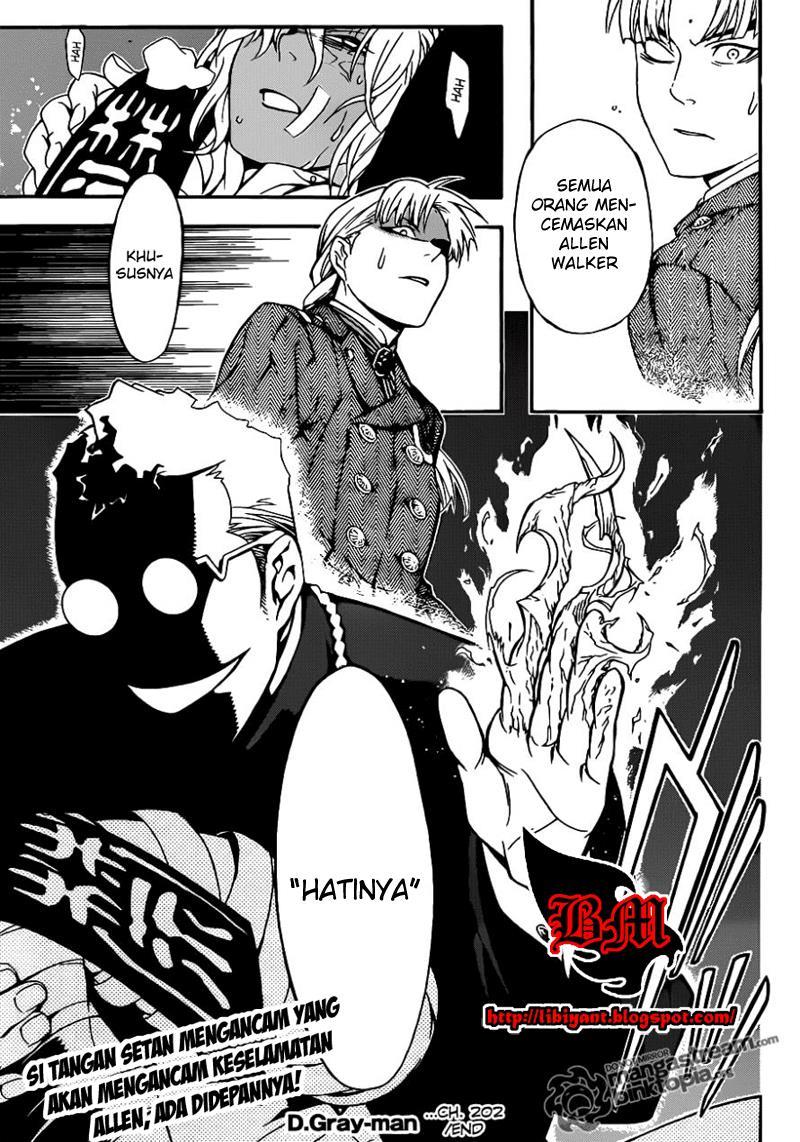 D Gray Man Chapter 202