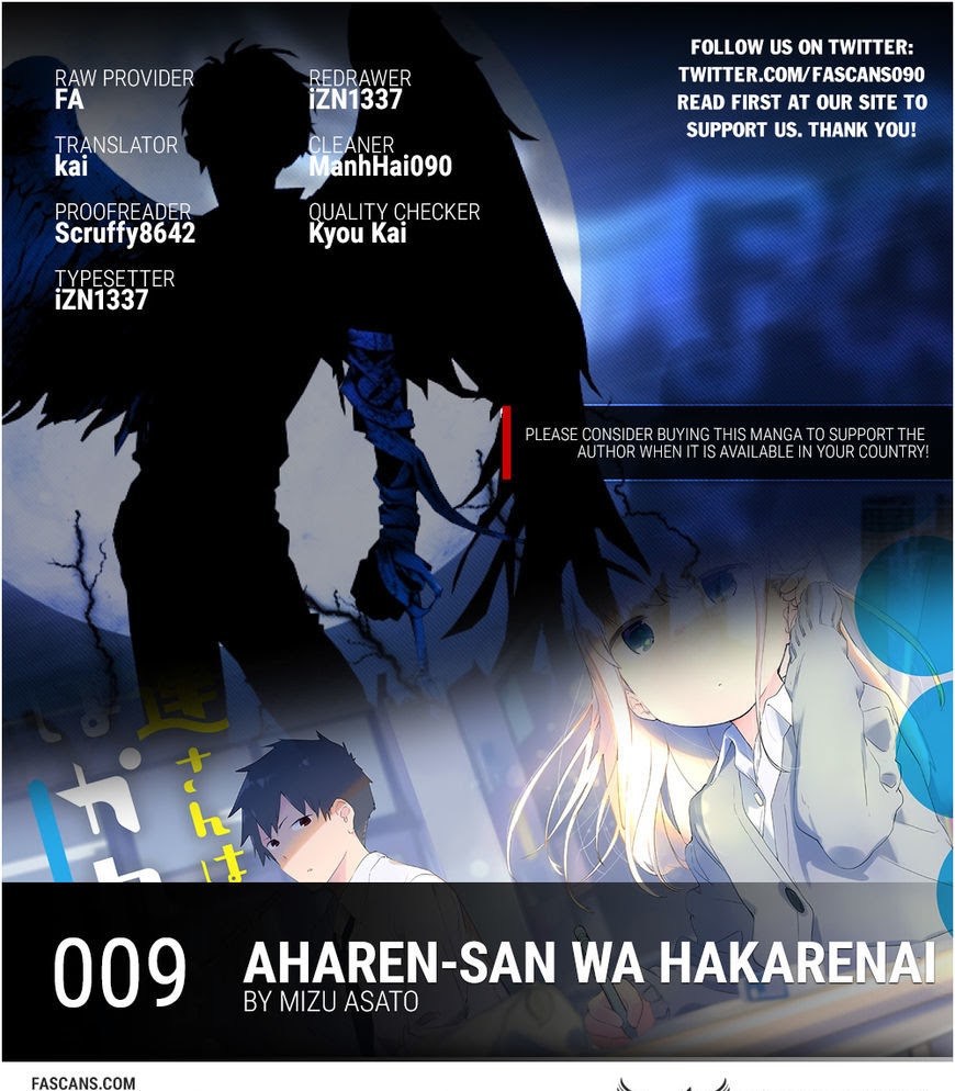 Aharen-san wa Hakarenai Chapter 9