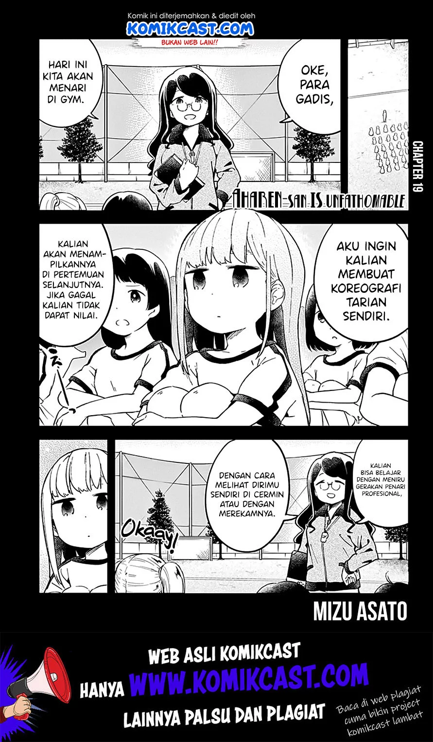 Aharen-san wa Hakarenai Chapter 19