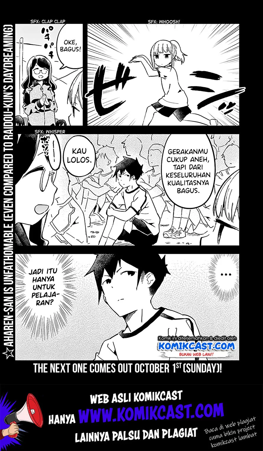 Aharen-san wa Hakarenai Chapter 19