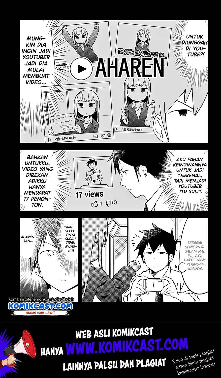 Aharen-san wa Hakarenai Chapter 19