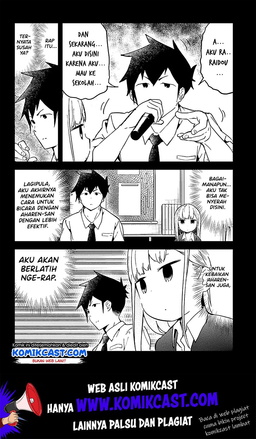 Aharen-san wa Hakarenai Chapter 24