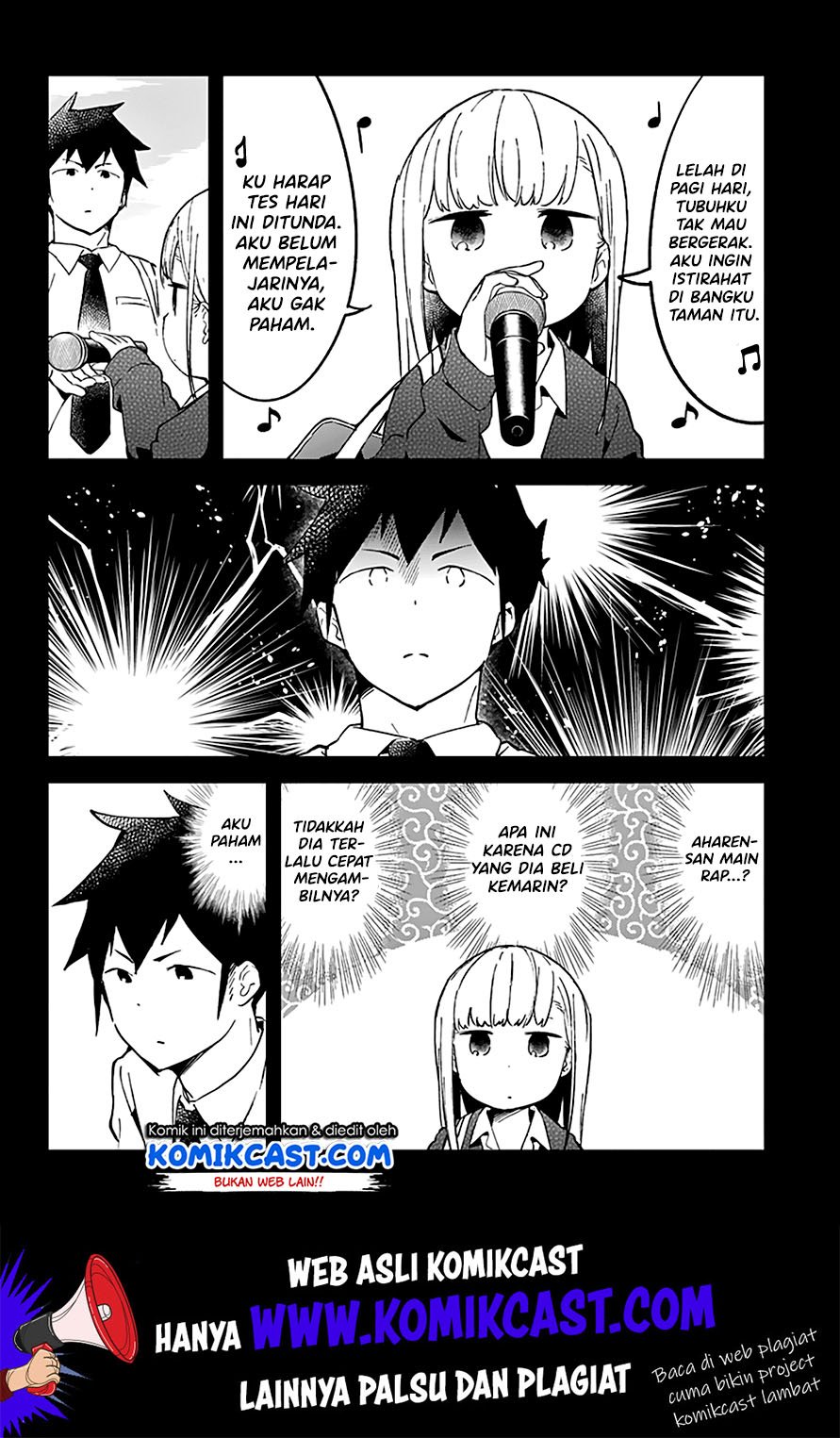 Aharen-san wa Hakarenai Chapter 24