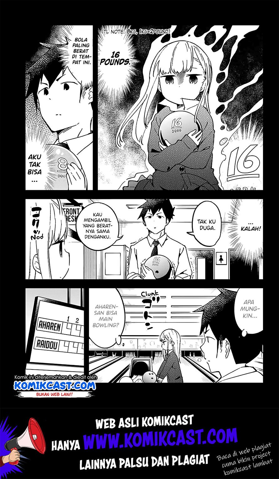 Aharen-san wa Hakarenai Chapter 26