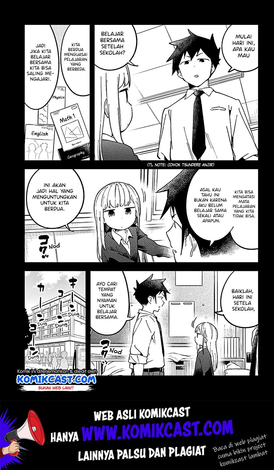 Aharen-san wa Hakarenai Chapter 28