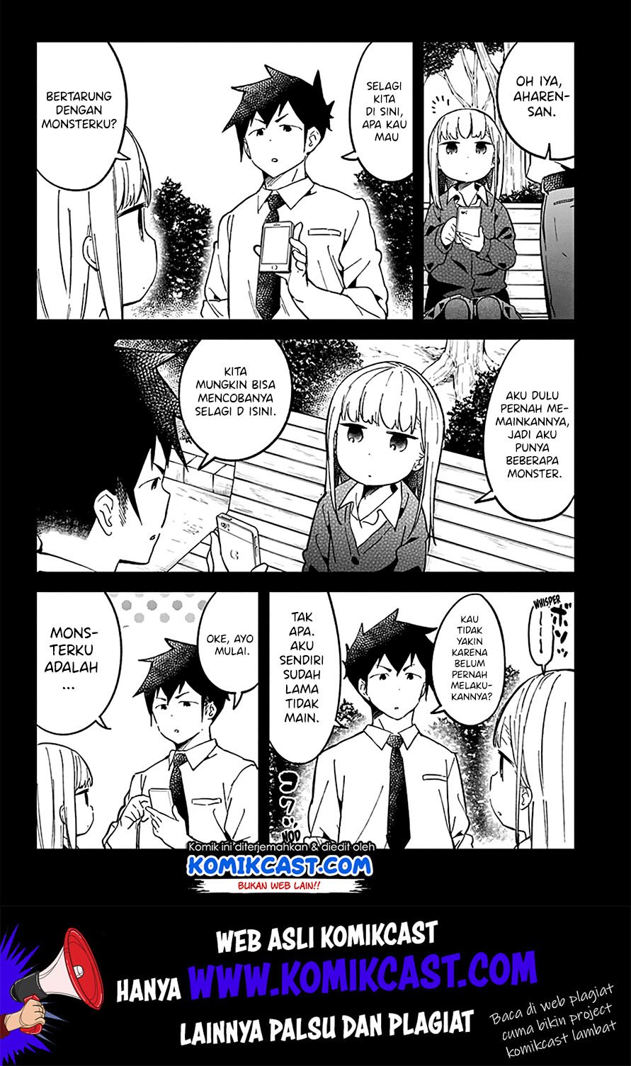 Aharen-san wa Hakarenai Chapter 29