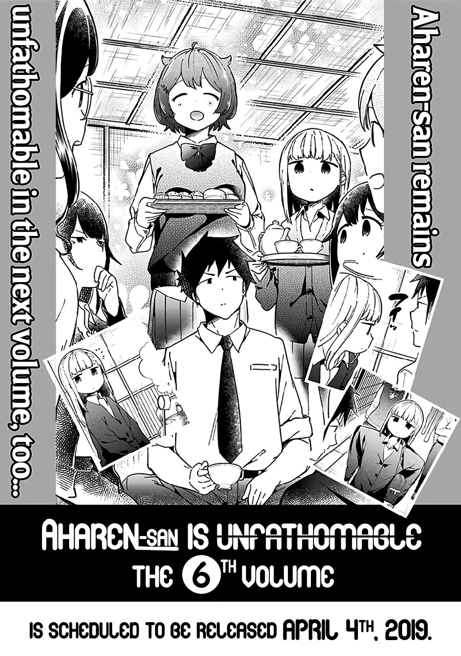 Aharen-san wa Hakarenai Chapter 49