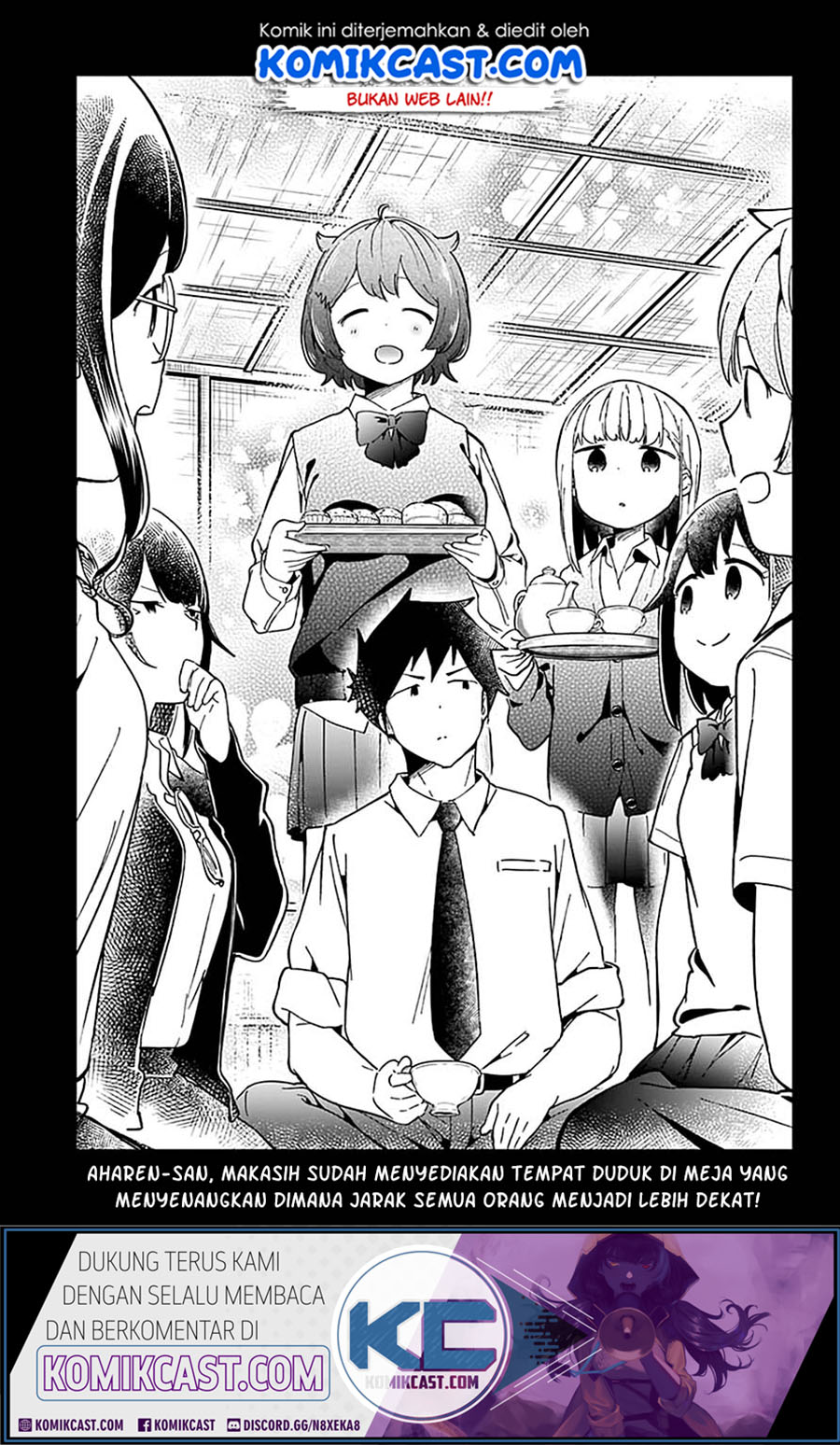 Aharen-san wa Hakarenai Chapter 50