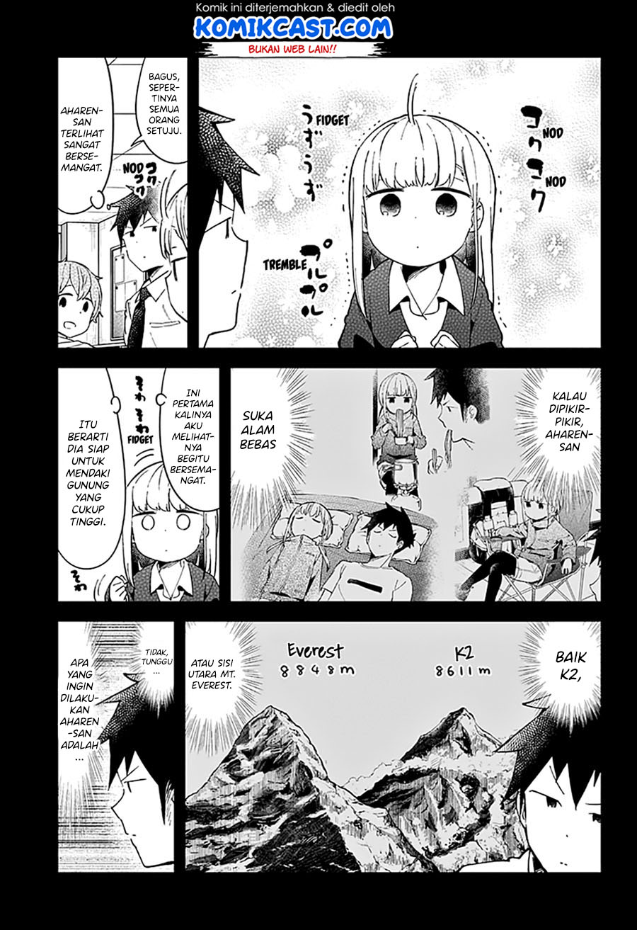 Aharen-san wa Hakarenai Chapter 53