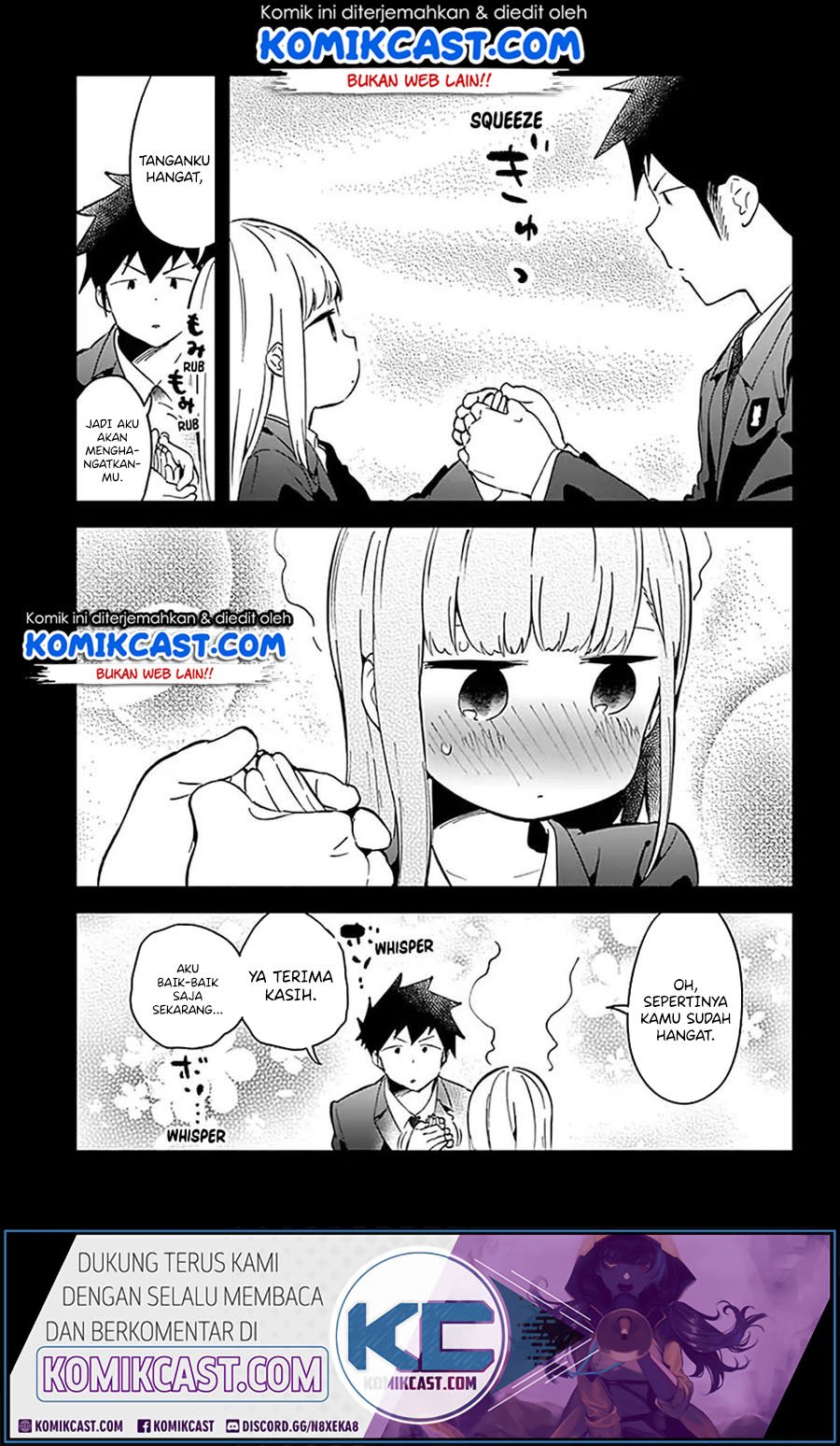 Aharen-san wa Hakarenai Chapter 59