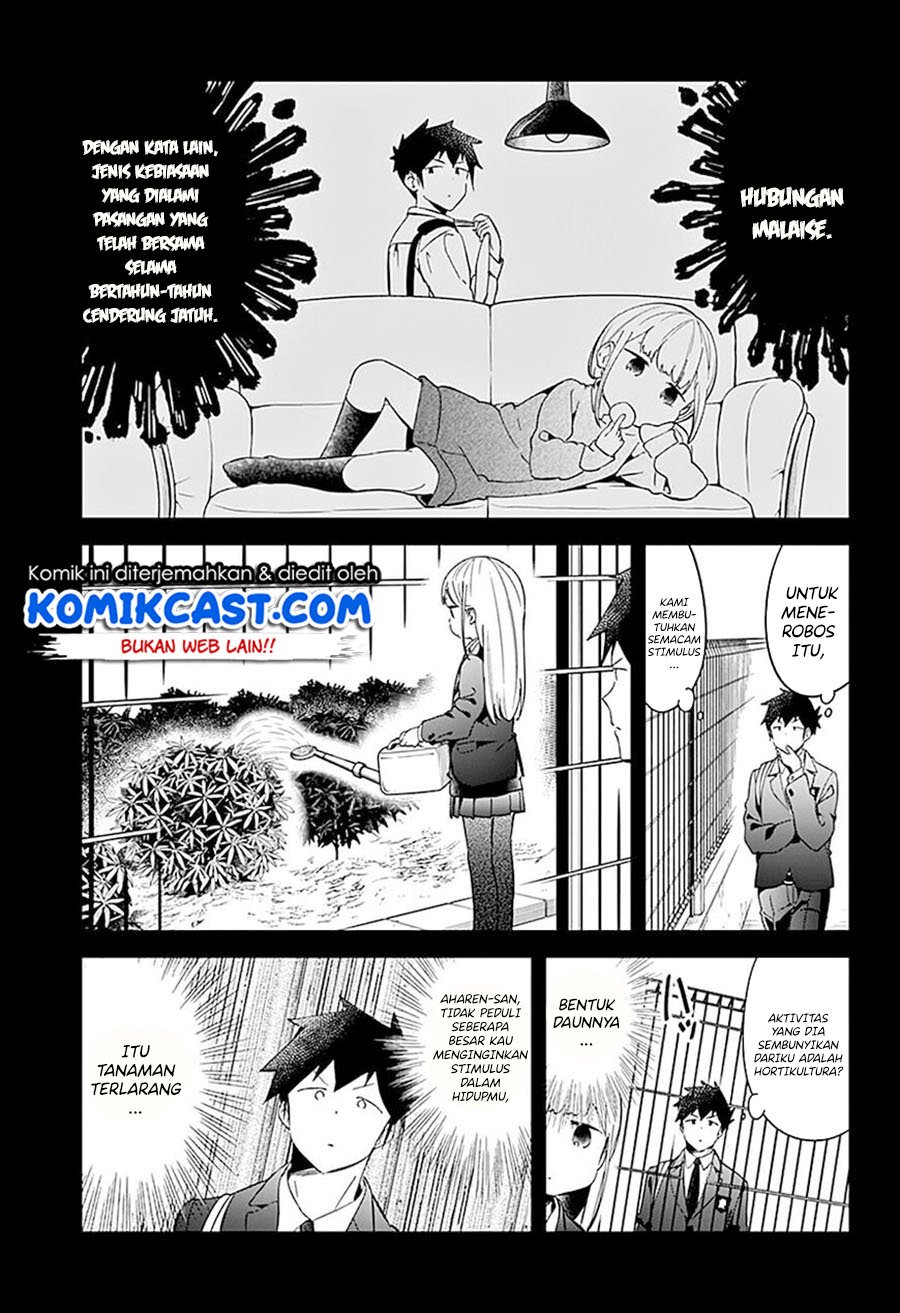 Aharen-san wa Hakarenai Chapter 65