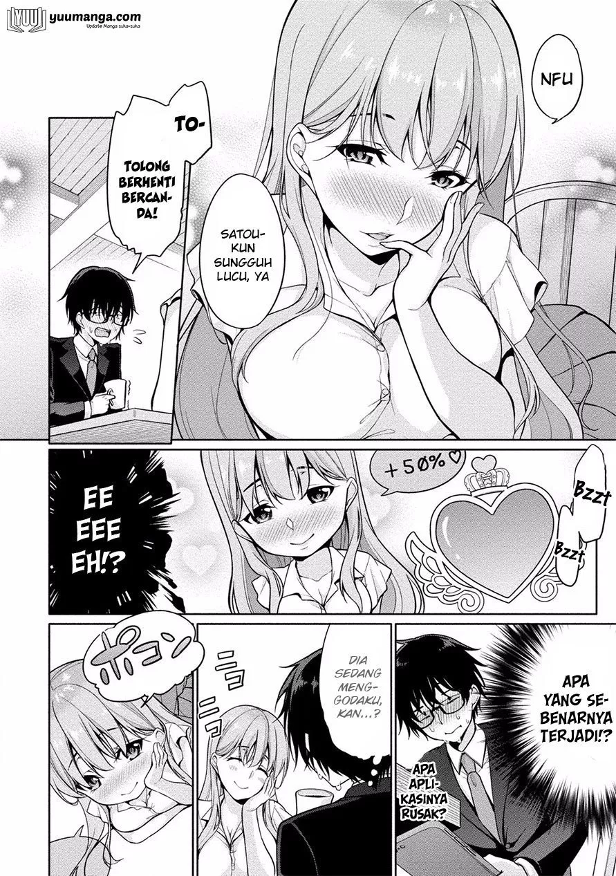 Satou-kun wa Nozoteiru. ~Kami-sama Appli de Onnanoko no Kokoro o Nozoitara Do XX datta Chapter 2