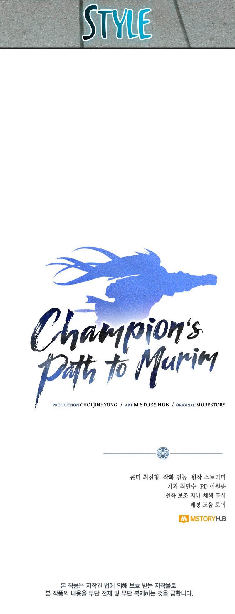 Champion’s Path to Murim Chapter 32