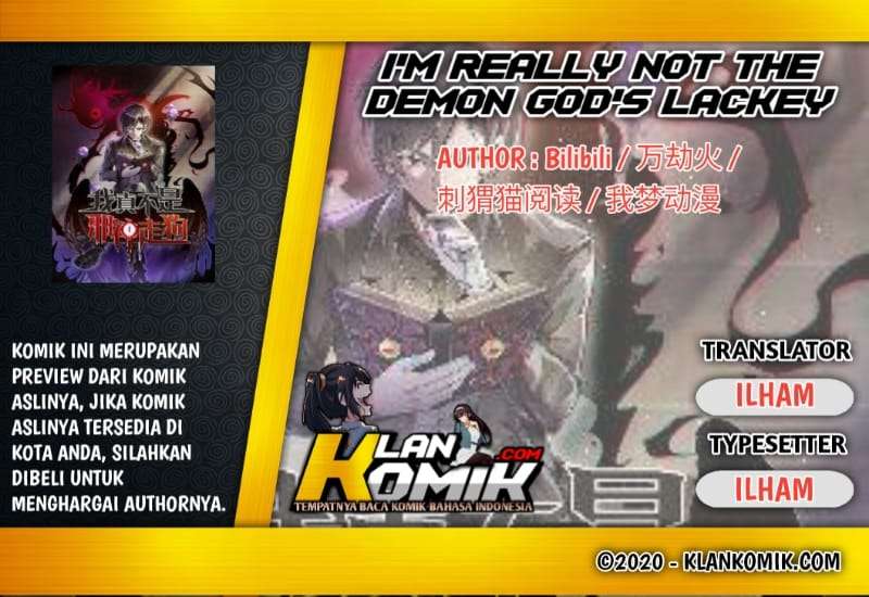 I’m Really Not The Demon God’s Lackey Chapter 1