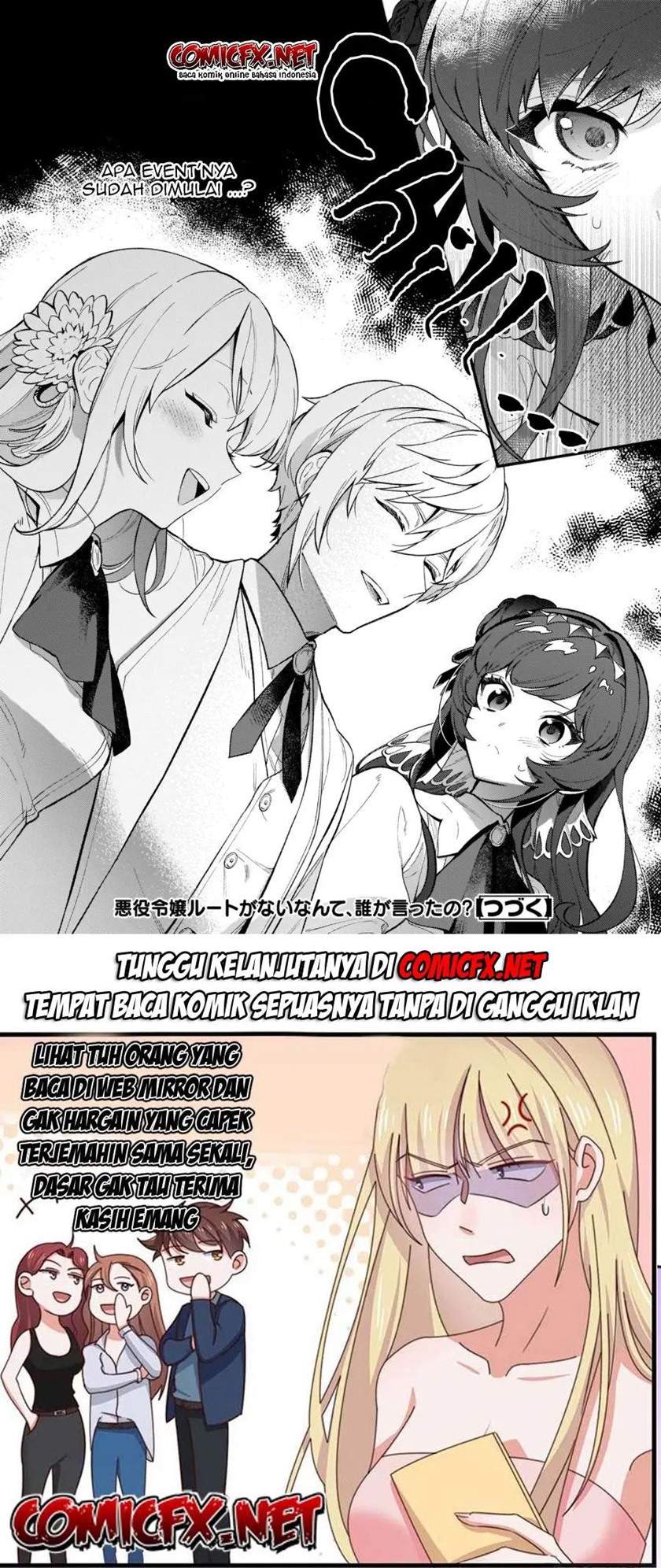 Akuyaku Reijou Route ga Nai Nante, Dare ga Itta no? Chapter 2