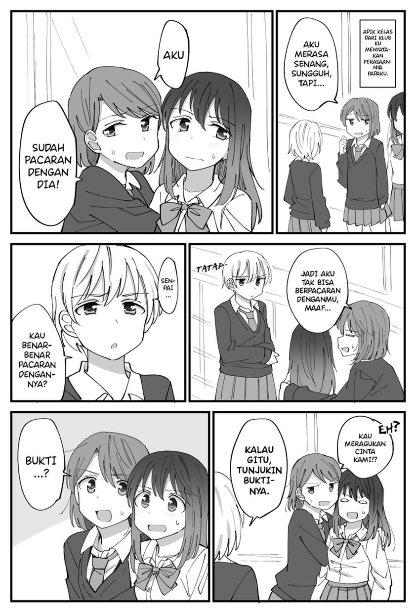 Hontou wa Tsukiatte Nai Onnanoko no Yuri Chapter 0